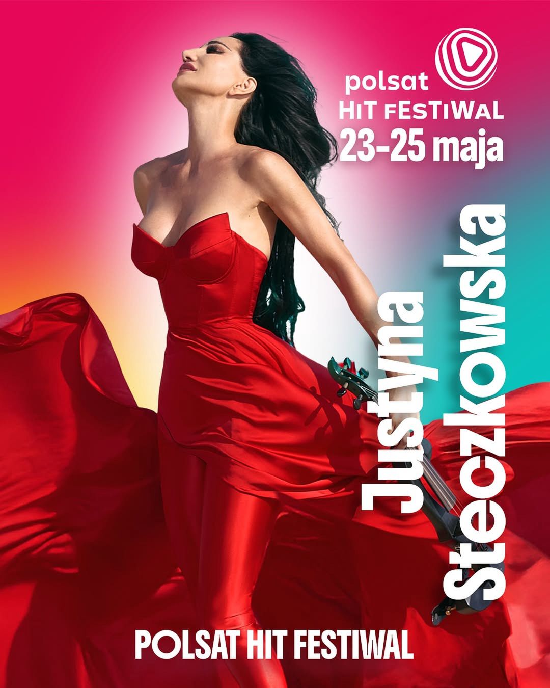 Justyna Steczkowska gwiazdą Polsat Hit Festiwal