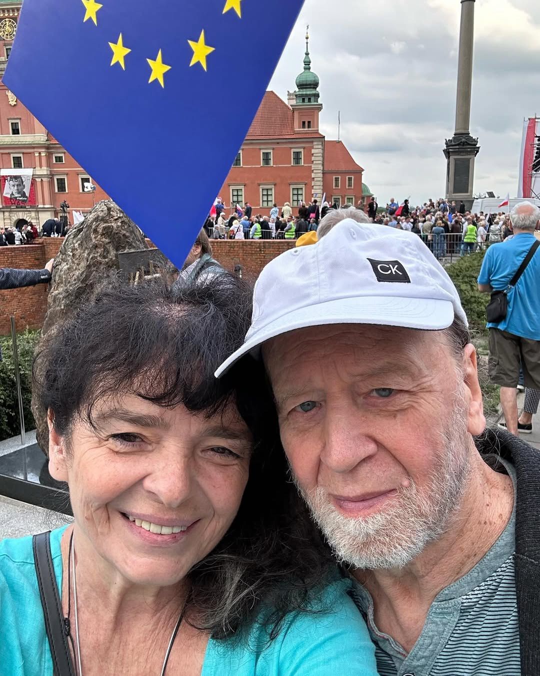 Katarzyna Grochola i  Stanisław Bartosik 