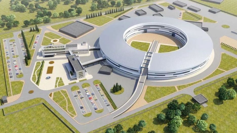 Koncepcja Centralnego Ośrodka Zbiorowego synchrotronu SKIF; zdjęcie ilustracyjne 