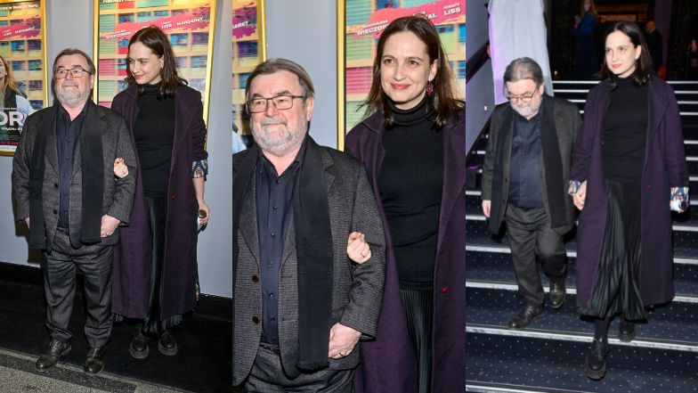 Anna Cieślak i Edward Miszczak wybrali się razem na premierę