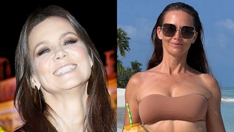 Kinga Rusin chwali się figurą w bikini i zachwala odstawienie mięsa