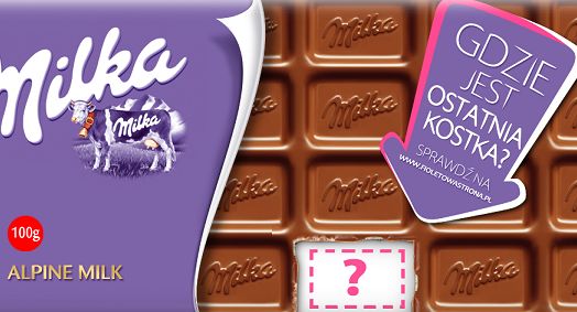 „Ostatnia kostka” w promocji czekolady Milka (wideo)