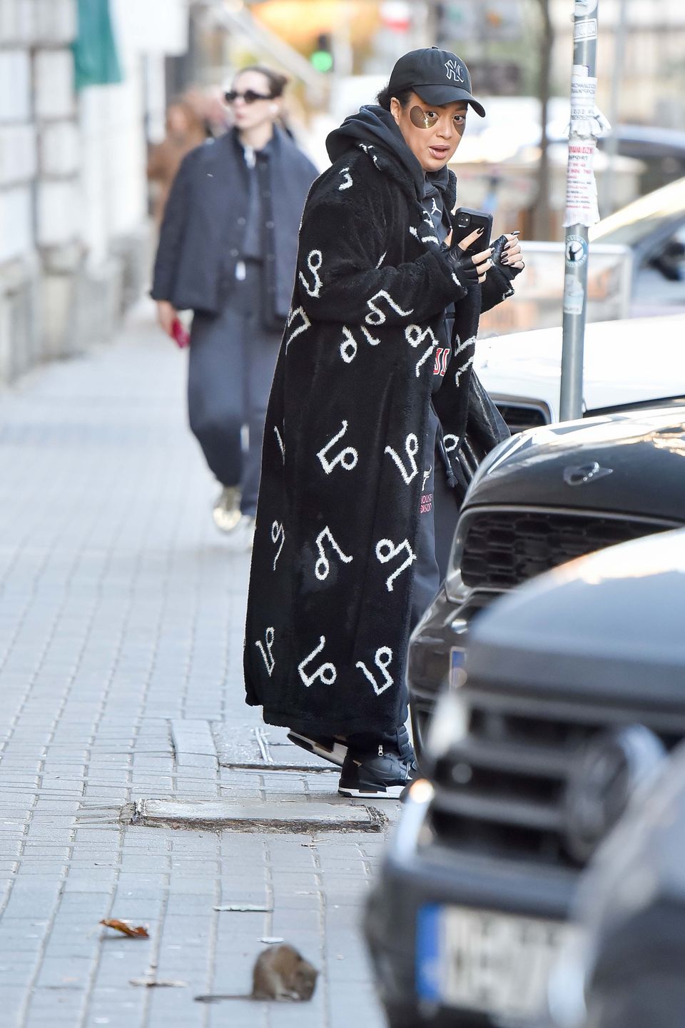 Patricia Kazadi "przyłapana" na mieście