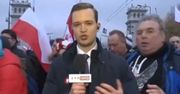 Przerwał relację TVP Info. Zaskakujące wyznanie uczestnika marszu