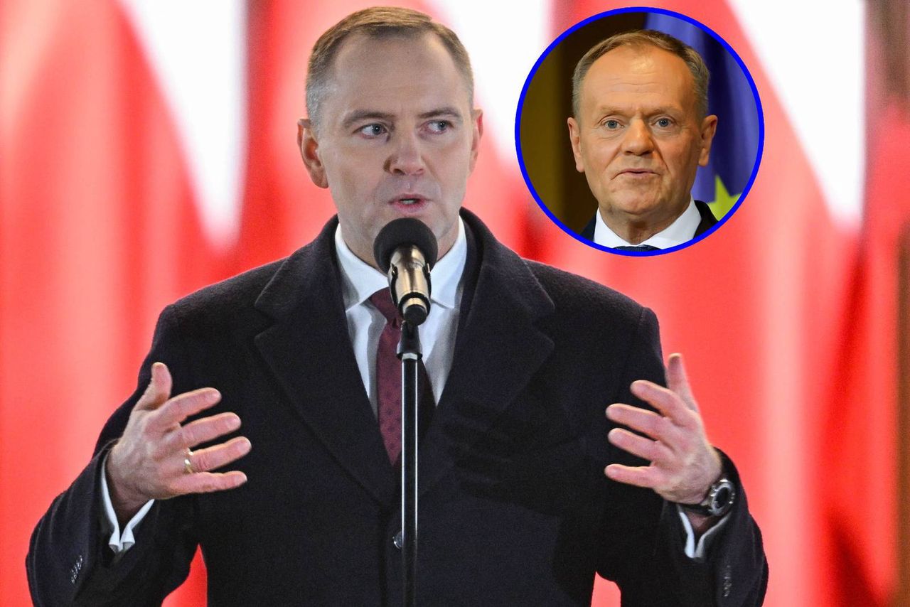 Nawrocki uderza w Tuska. "Wbrew logice"