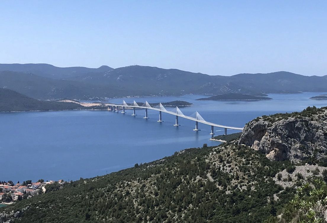 Most Pelješac zostanie oddany do ruchu 26 lipca 