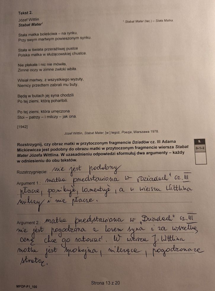 Matura 2025 z języka polskiego. Odpowiedzi i arkusz CKE