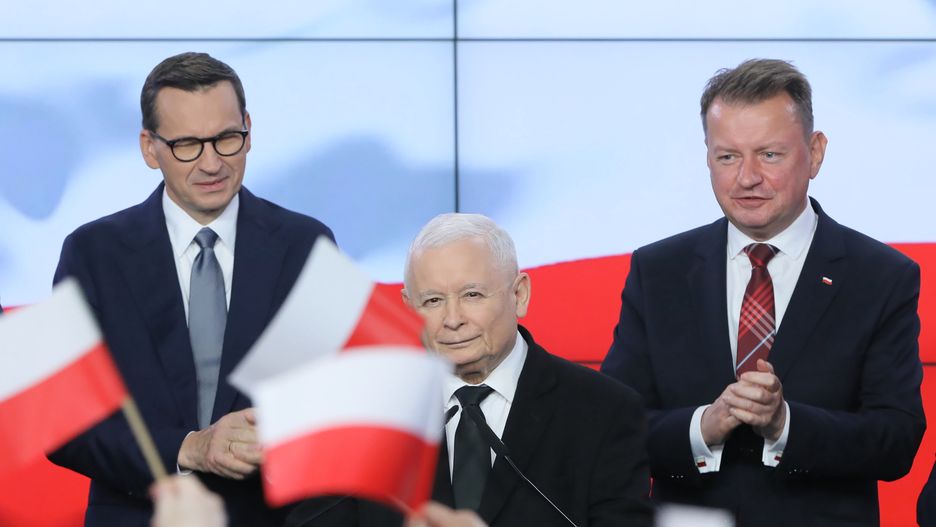 Jarosław Kaczy�ski, Mateusz Morawiecki, Mariusz B�aszczak
Pawe� Supernak
2023, parlamentarne, pis, polityk polityka, reakcja, sztab, wiecz�r wyborczy, wyborczy, wybory, wynik, wyniki, referendum og�lnokrajowe