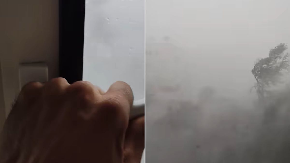 Piątkowa nawałnica we Włocławku.