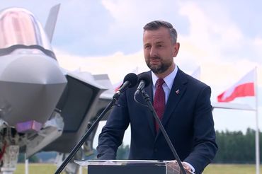 Uroczystość powitania samolotów F-35