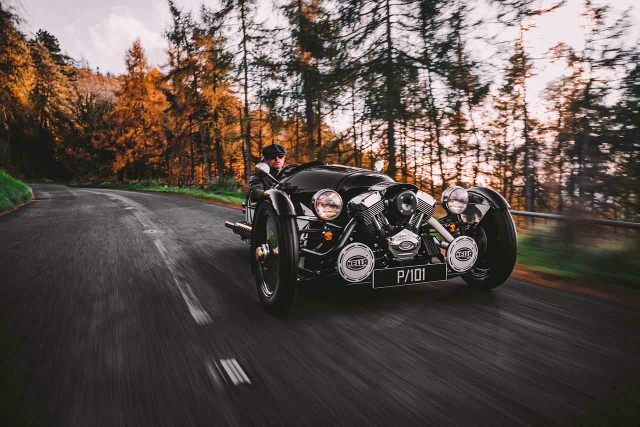 Morgan 3 Wheeler na trzech kołach zjeżdża z rynku. Specjalna edycja P101 na koniec