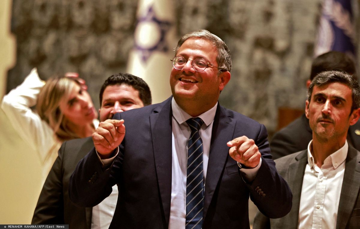 Izraelski prawicowy polityk Itamar Ben Gvir

