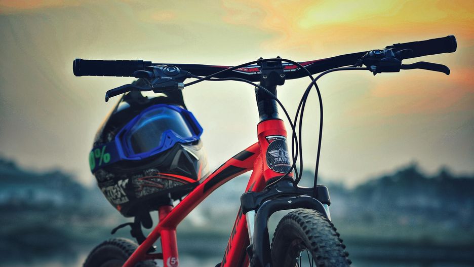 Rower MTB/ ilustracja