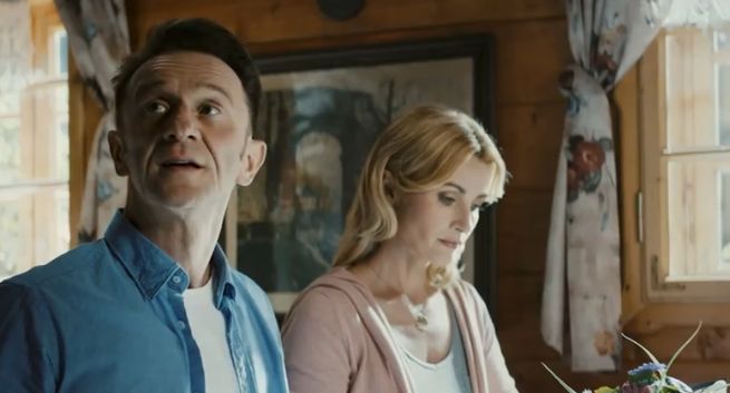 Joanna Brodzik i Paweł Wilczak w Bystrzycy Kłodzkiej reklamują SmartDom (wideo)