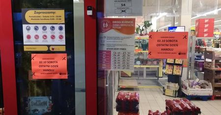 Sobota ostatnim dniem zakupów w dwóch sklepach Biedronka w Lublinie