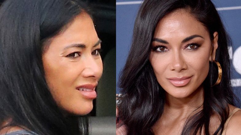 41-letnia "naturalna" Nicole Scherzinger grzebie w bagażniku luksusowego Range Rovera. Podobna do siebie...? (ZDJĘCIA)