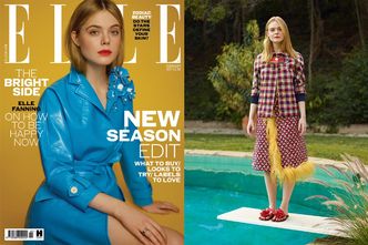 Elle Fanning pozuje na okładce "Elle"