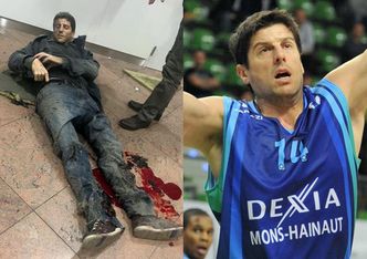 Ranny mężczyzna ze zdjęcia z lotniska w Brukseli to słynny koszykarz!