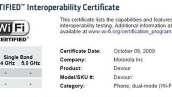 Motorola Devour - kolejny Android producenta? 1