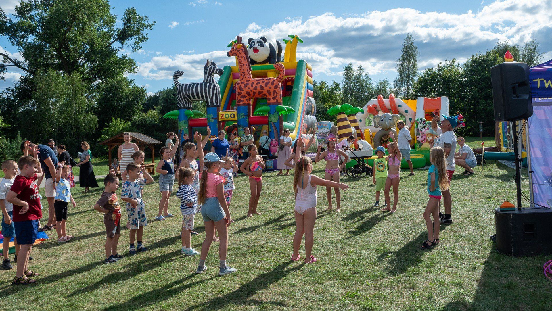 Słoneczne popołudnie pełne zabawy w Kobylcu