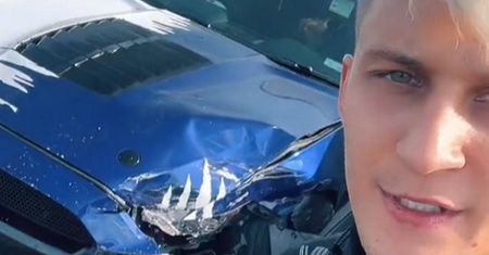 "Mustang skasowany". YouTuber pokazał nagranie z wypadku we Wrocławiu