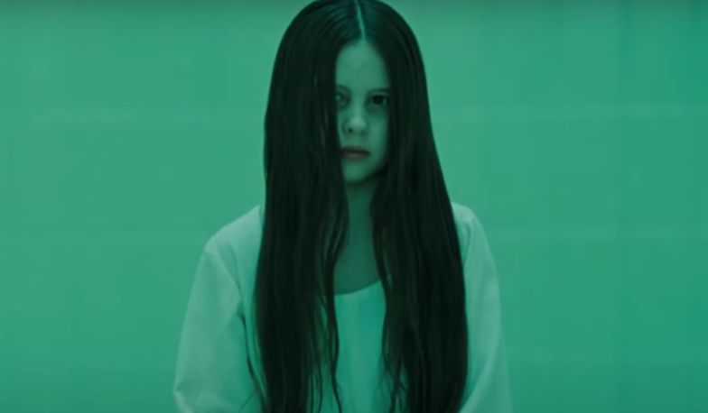 Daveigh Chase jako Samara z "The ring". Screen YouTube