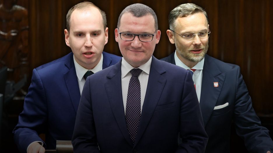 Adam Andruszkiewicz, Paweł Szefernaker i Zbigniew Bogucki 