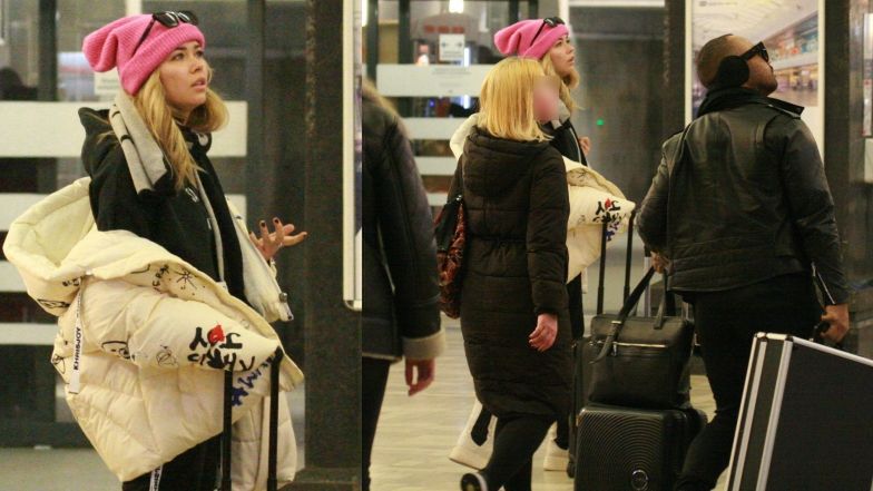 Sandra Kubicka spóźniła się na pociąg