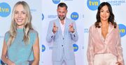 Gwiazdy na prezentacji jesiennej ramówki TVN: Turkusowa Agnieszka Woźniak-Starak, Paulina Krupińska z dekoltem (ZDJĘCIA)