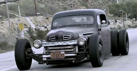 Mroczny hot rod Mitcha Allreada - oto Big Muscle [wideo]