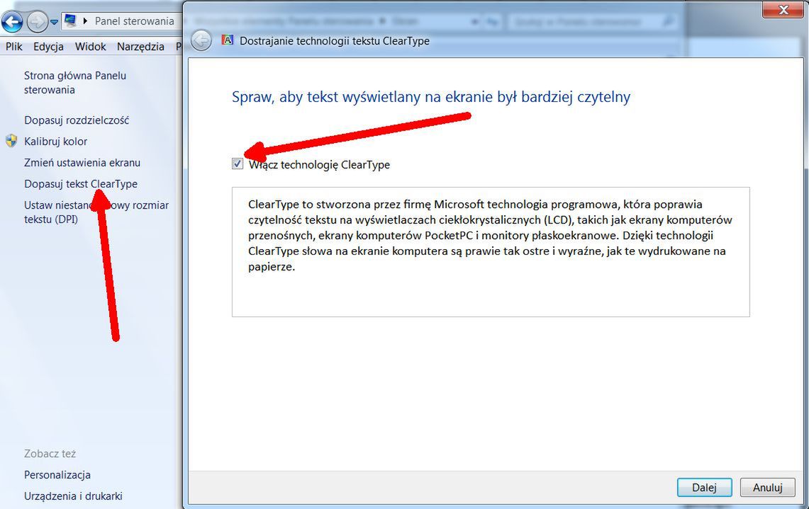 Niewyraźny tekst w Windows. Jak poradzić sobie z tym problemem? 2
