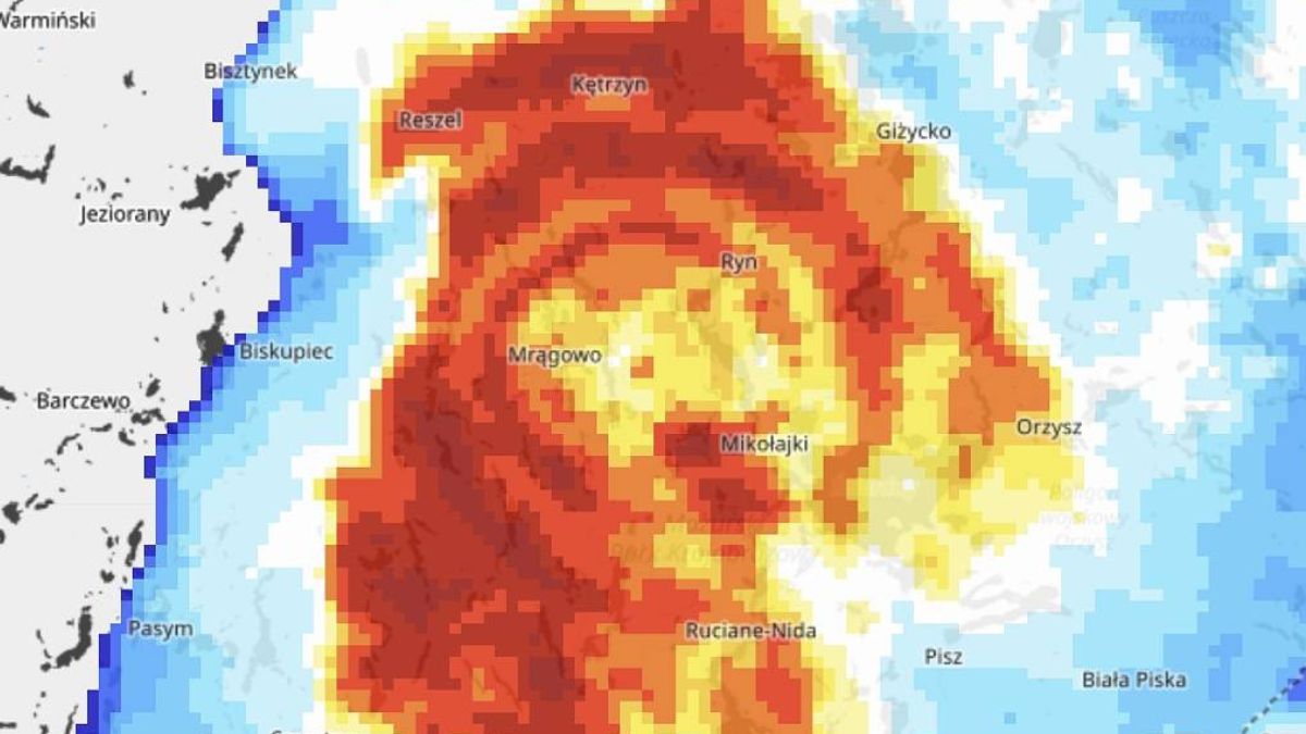 Tajemnicze okręgi na Mazurach.