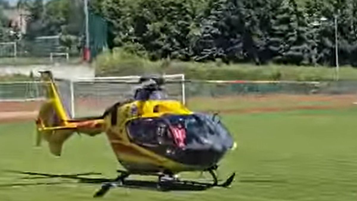 Wypadek w Świeciu. Interweniował helikopter LPR