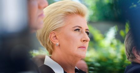 Agata Kornhauser-Duda była w Ukrainie. Spotkała się z dziećmi w szkole, odwiedziła też szpital