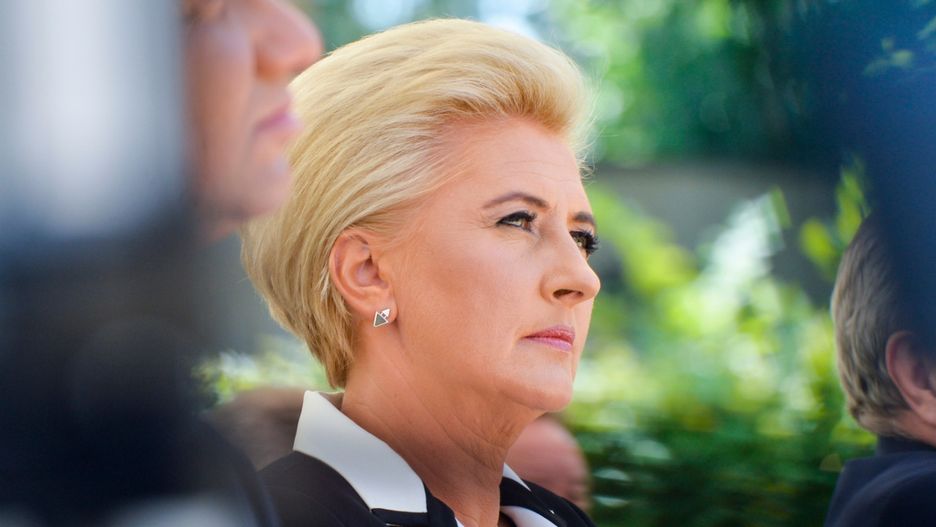 Pierwsza dama okazała wsparcie sąsiadom na Ukrainie