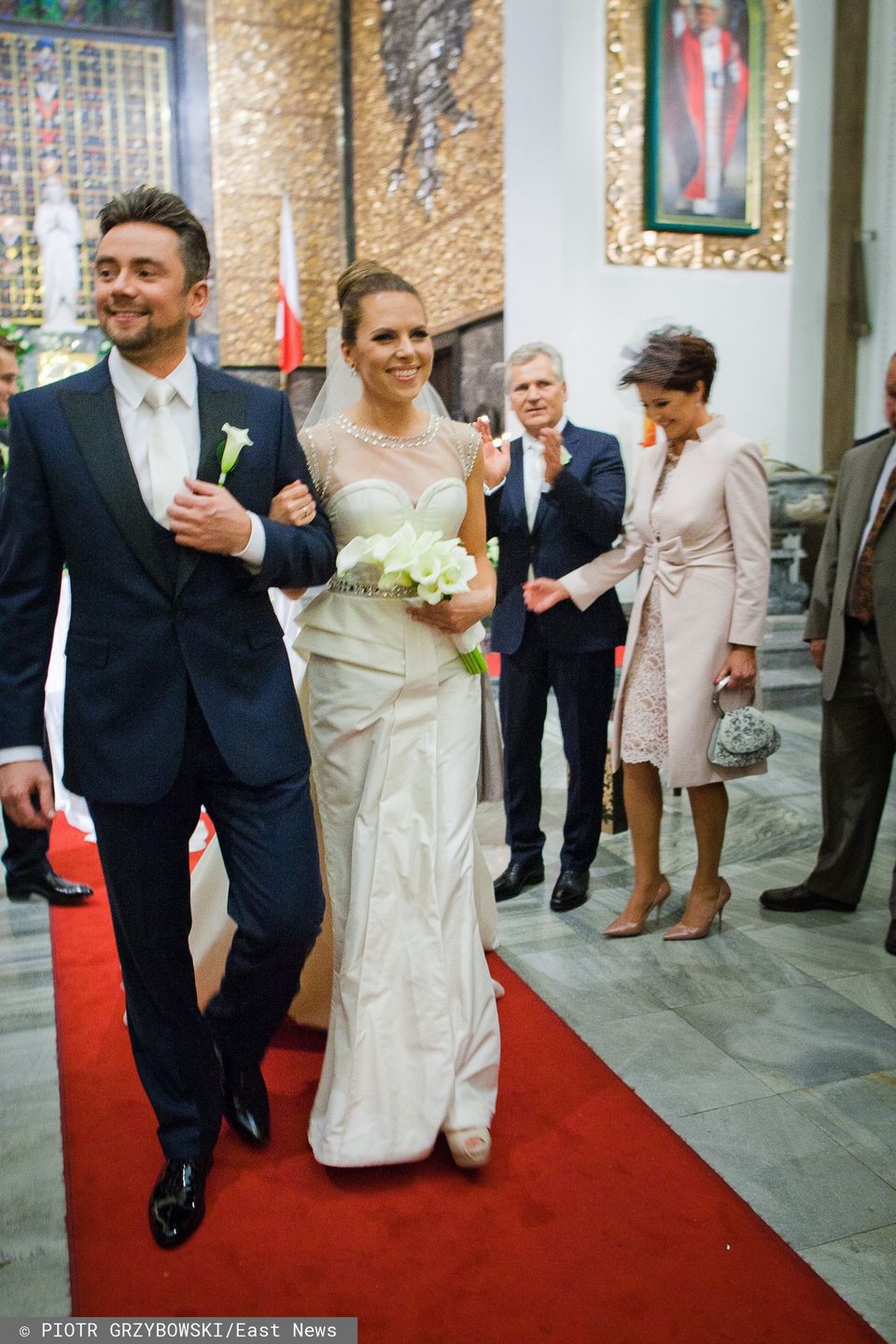 Ślub Aleksandry Kwaśniewskiej i Kuby Badacha