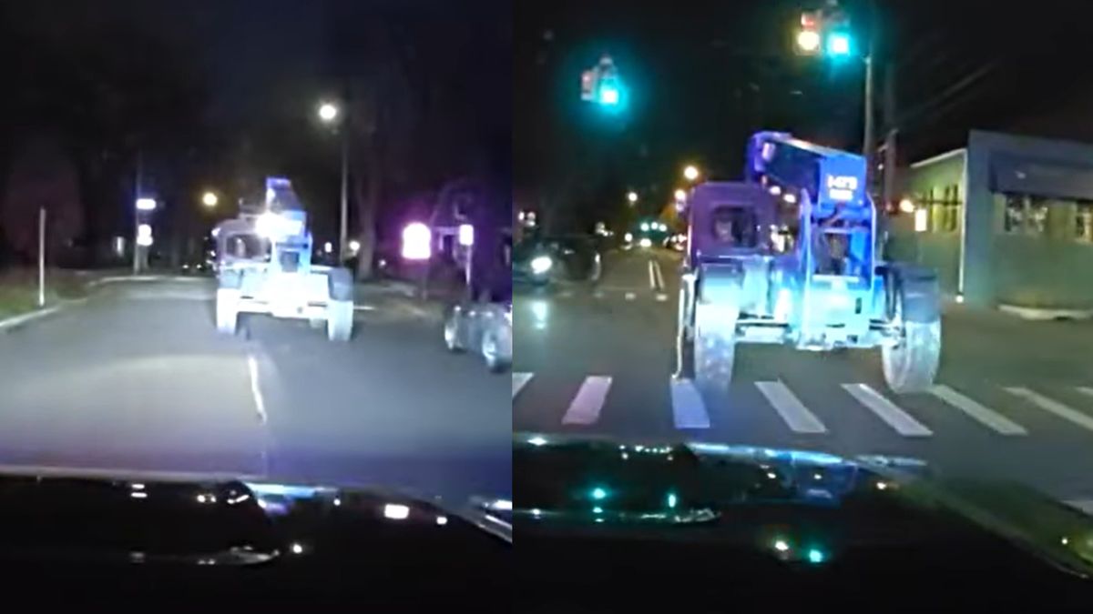 12-latek uciekał pojazdem budowlanym przez ponad godzinę