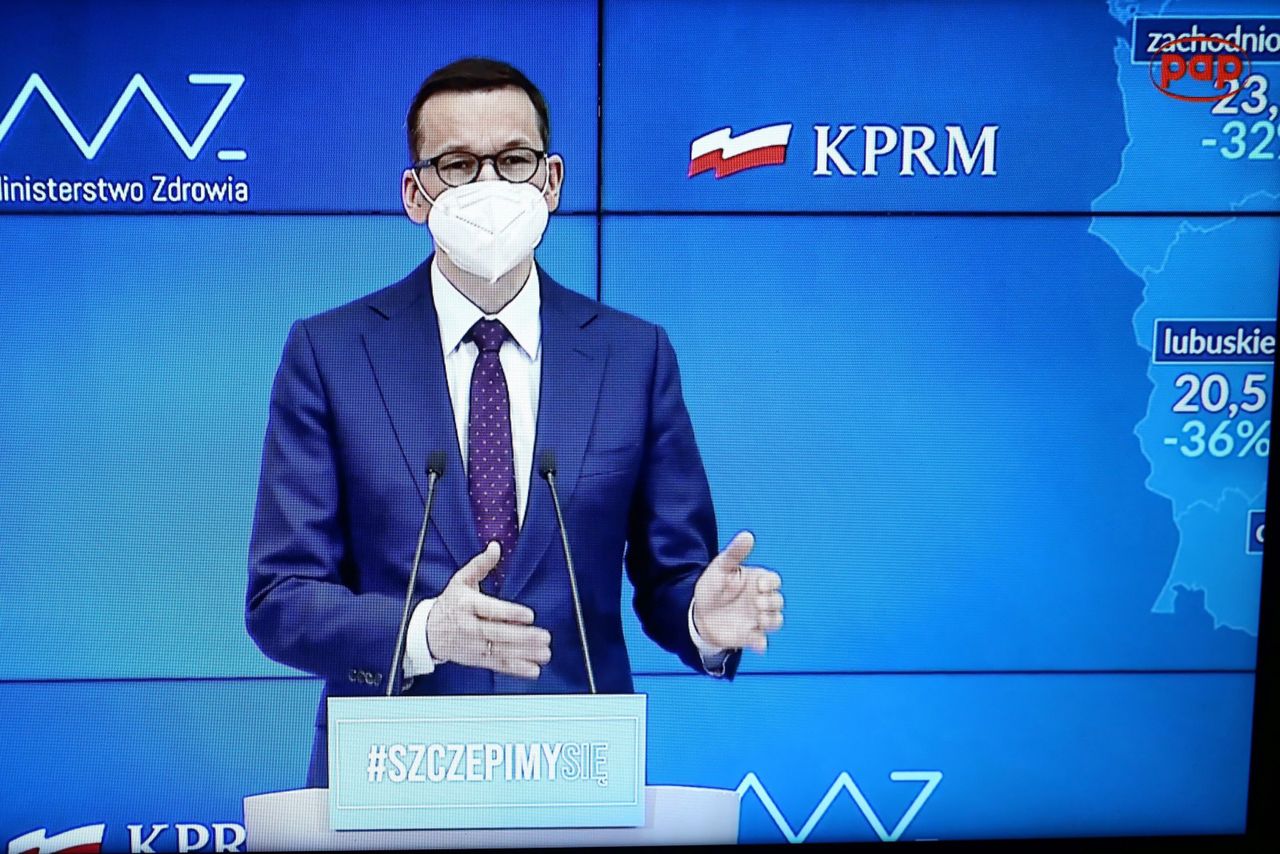 Premier Mateusz Morawiecki zapewnia o dobrej kondycji finansów publicznych.