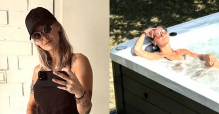 Mandaryna ma dom z kontenera pod Warszawą. W środku nowocześnie, na zewnątrz taras i jacuzzi