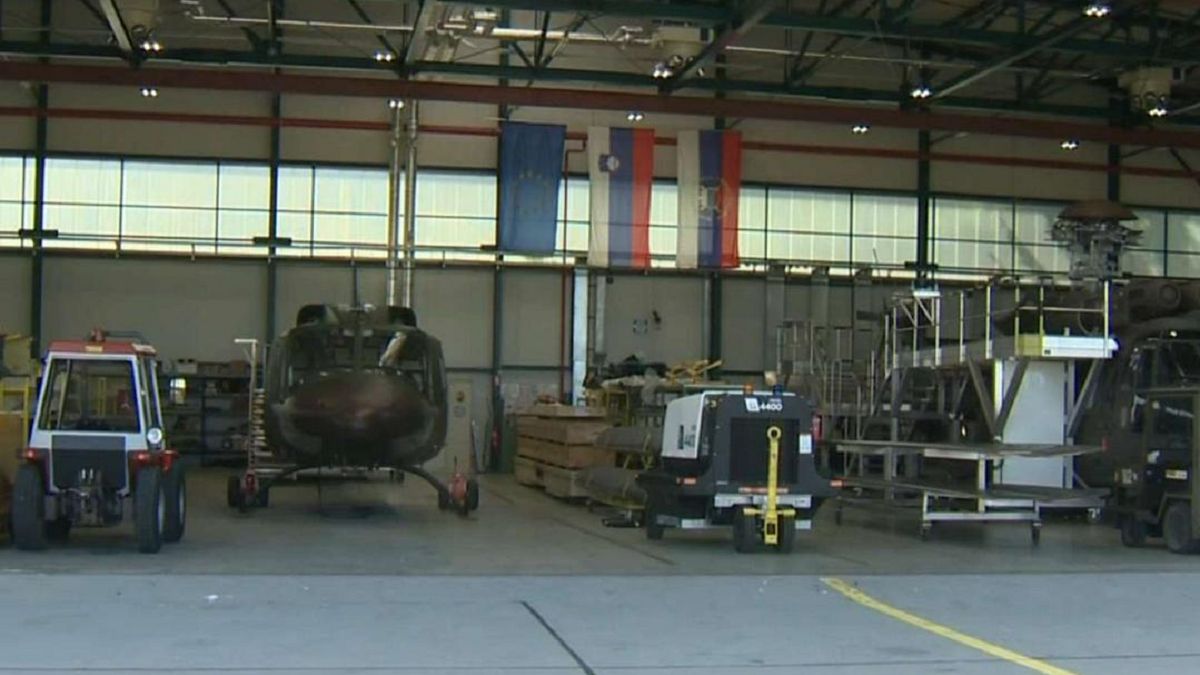 Incydent w hangarze wojskowym w Słowenii 