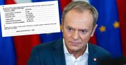 Widać jak na dłoni, ile majątku ma Tusk. Jest oświadczenie