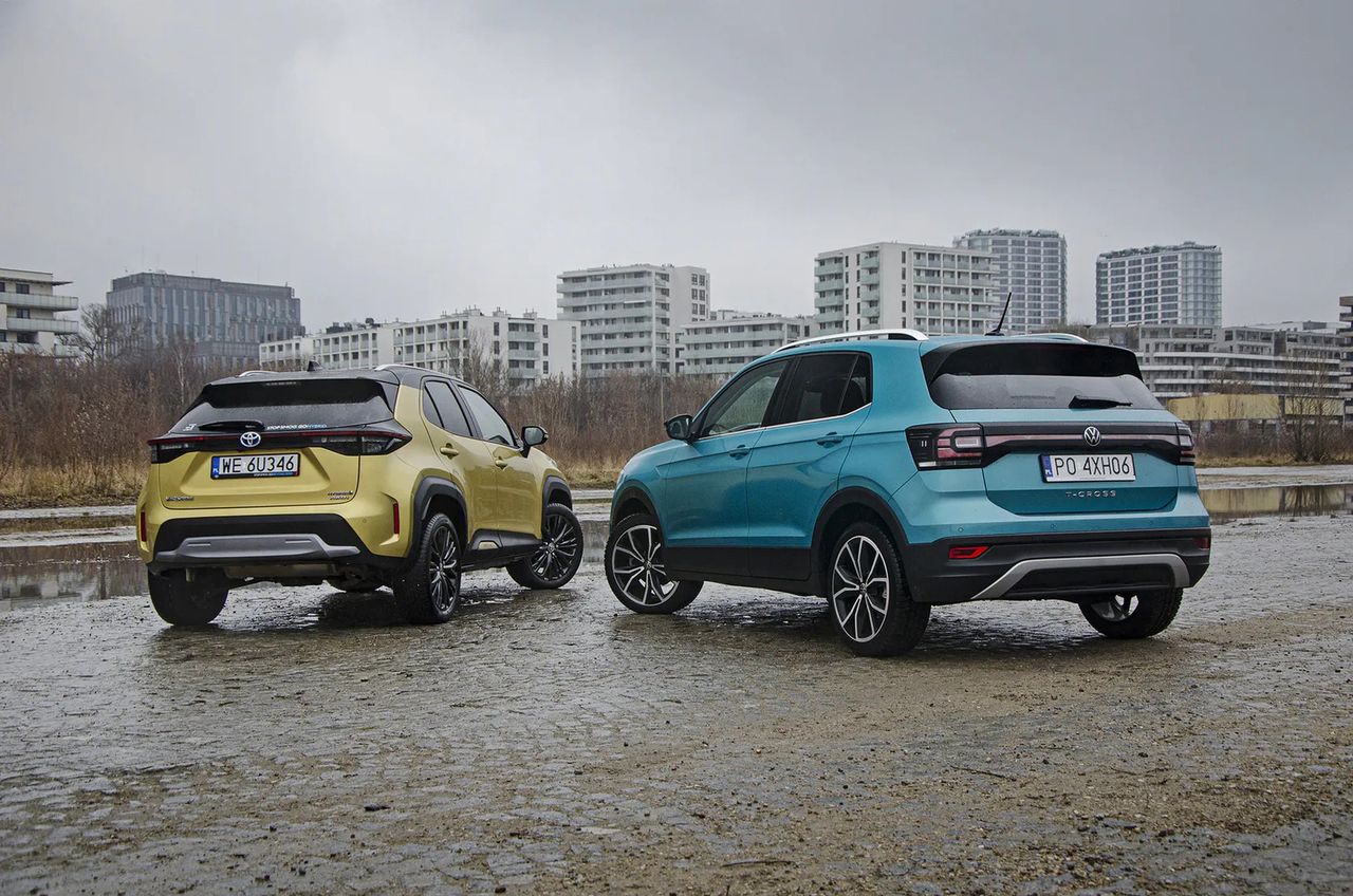 Toyota Yaris Cross i Volkswagen T-Cross