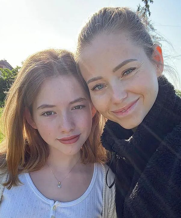 Agata Rubik z córką