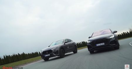 Audi RS Q8 vs Maserati Levante Trofeo - pojedynek gigantów