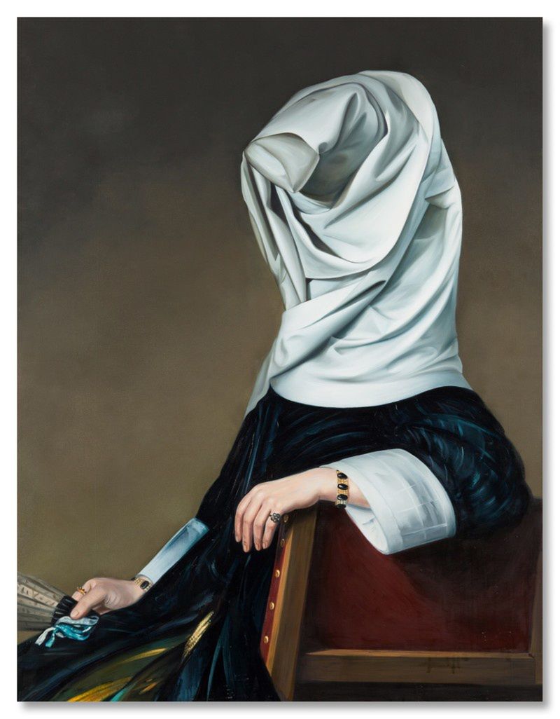 Ewa Juszkiewicz "Maria (After Johannes Cornelisz Verspronck)" 2013