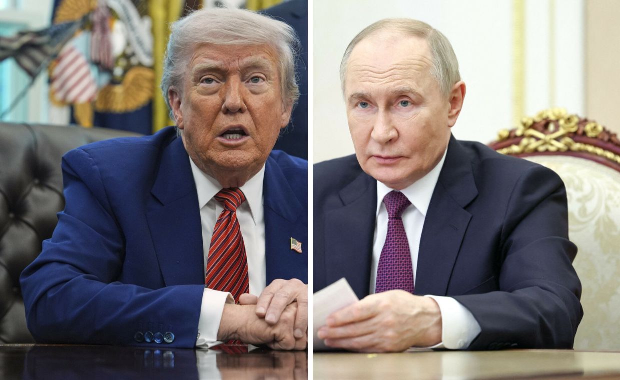 Trump blasts putin's actions, calls out Zelensky's remarks