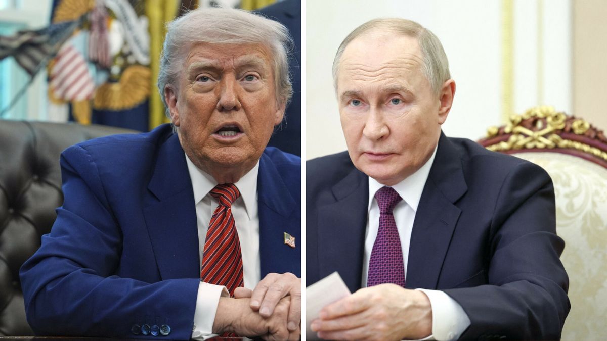 Donald Trump i Władimir Putin