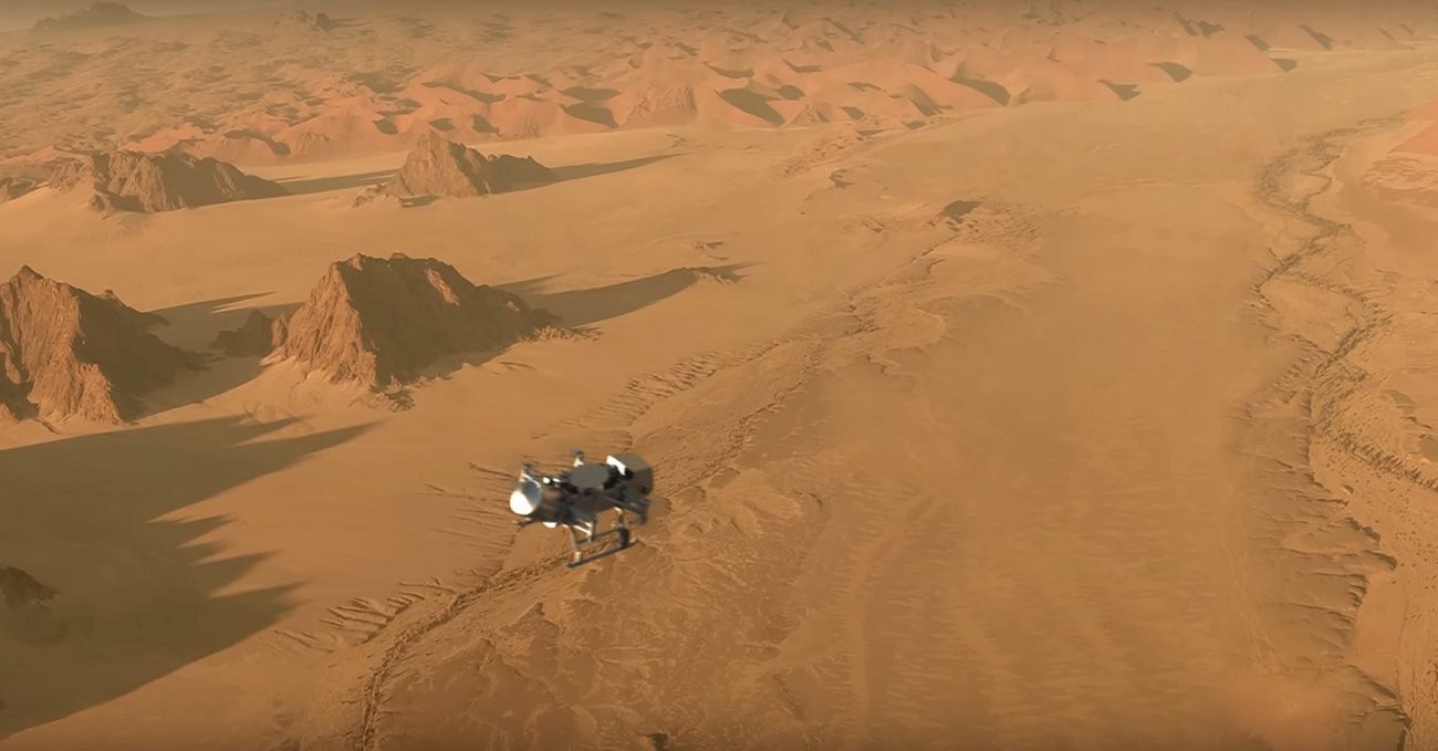 NASA opóźnia misję Dragonfly