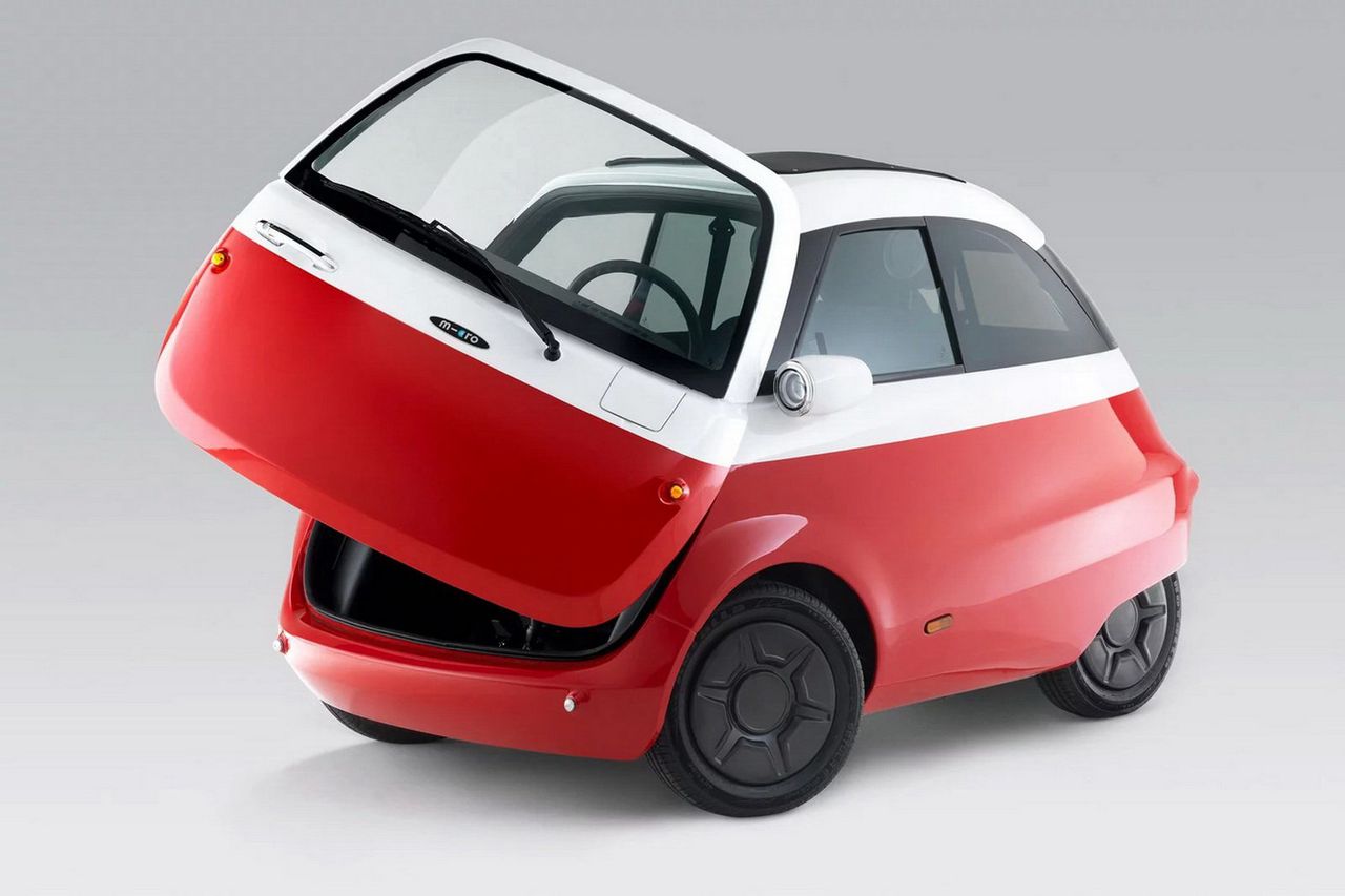 Kultowa Isetta powraca w elektrycznym wydaniu. Poznajcie szwajcarskie Microlino