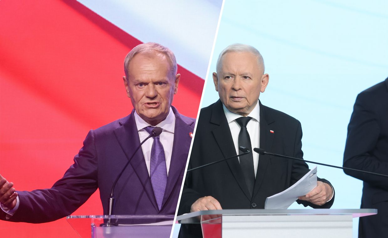 Jarosław Kaczyński skomentował słowa Donalda Tuska o "demokracji walczącej"